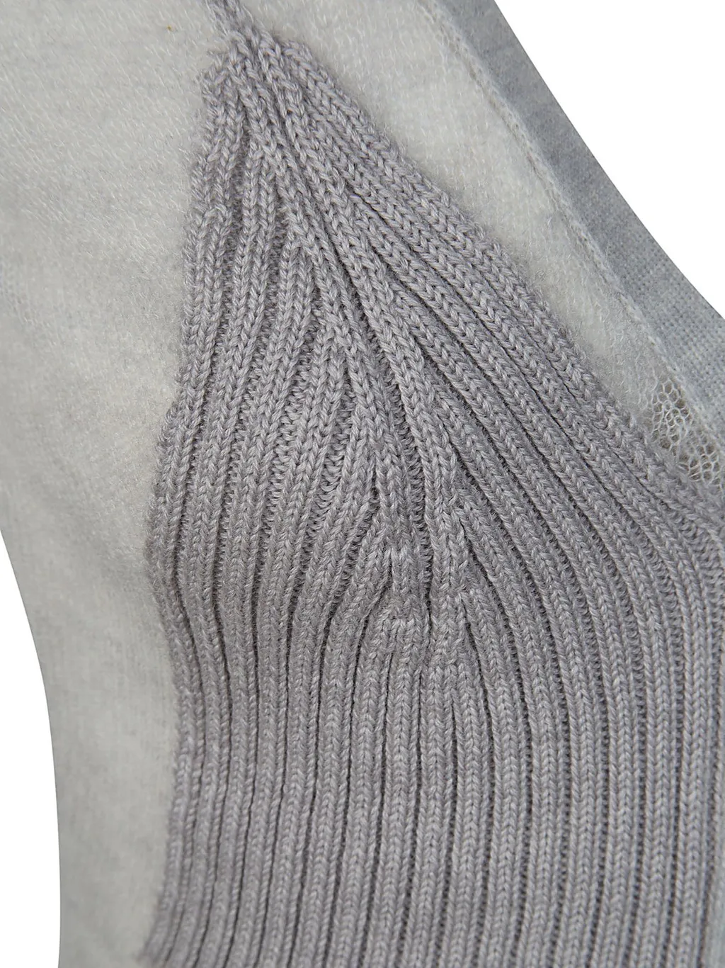 M-Arina Bra Detailed Sheer Cardigan