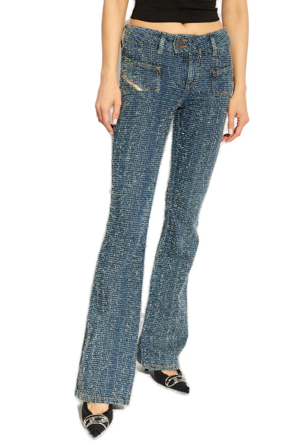 D-Ebush Flared Jeans