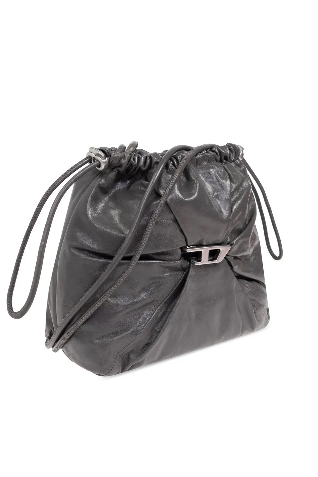 Scrunch-D Drawstring Bucket Bag