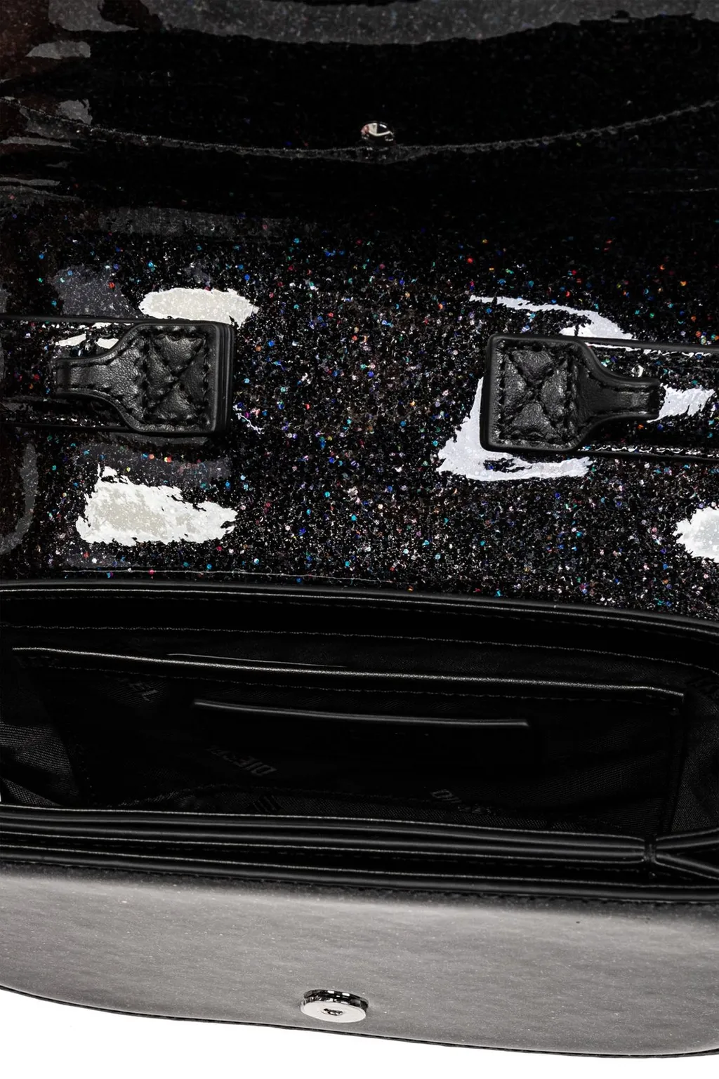 1Dr Glitter Foldover Shoulder Bag