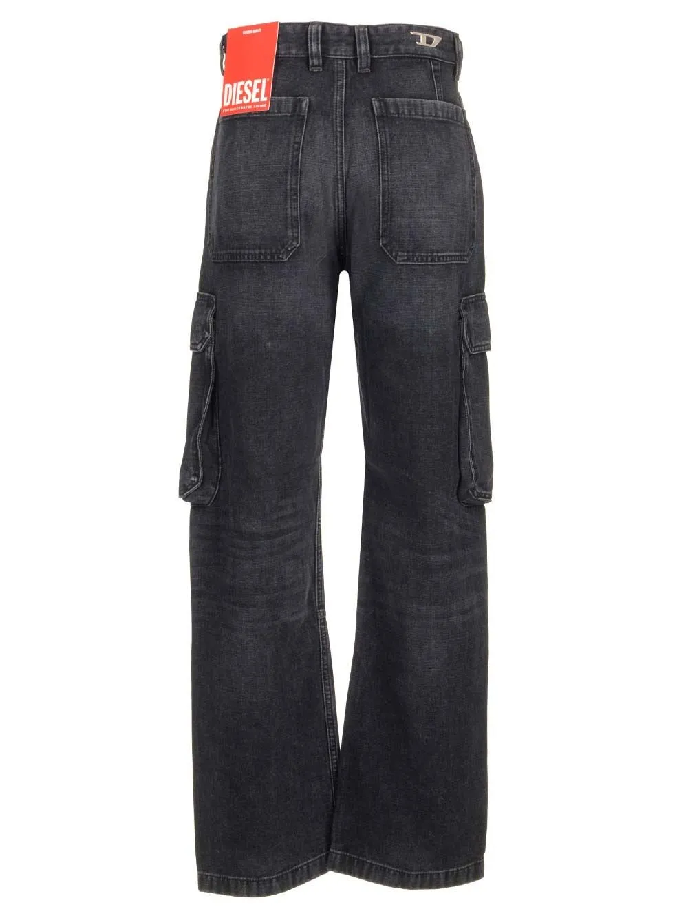 D-Pot Cargo Straight Leg Jeans