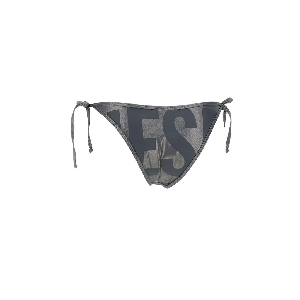 Oval-D Self-Tied Bikini Bottoms