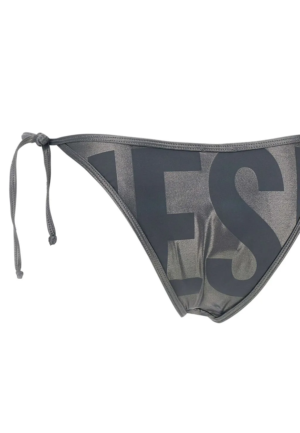 Oval-D Self-Tied Bikini Bottoms