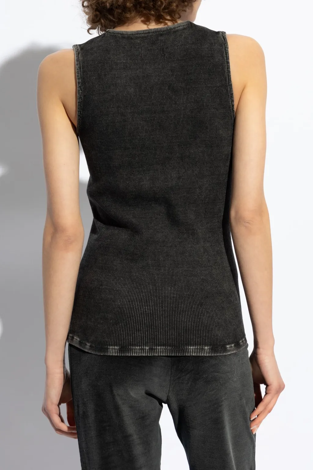 De-Nessi-S Zipped Tank Top