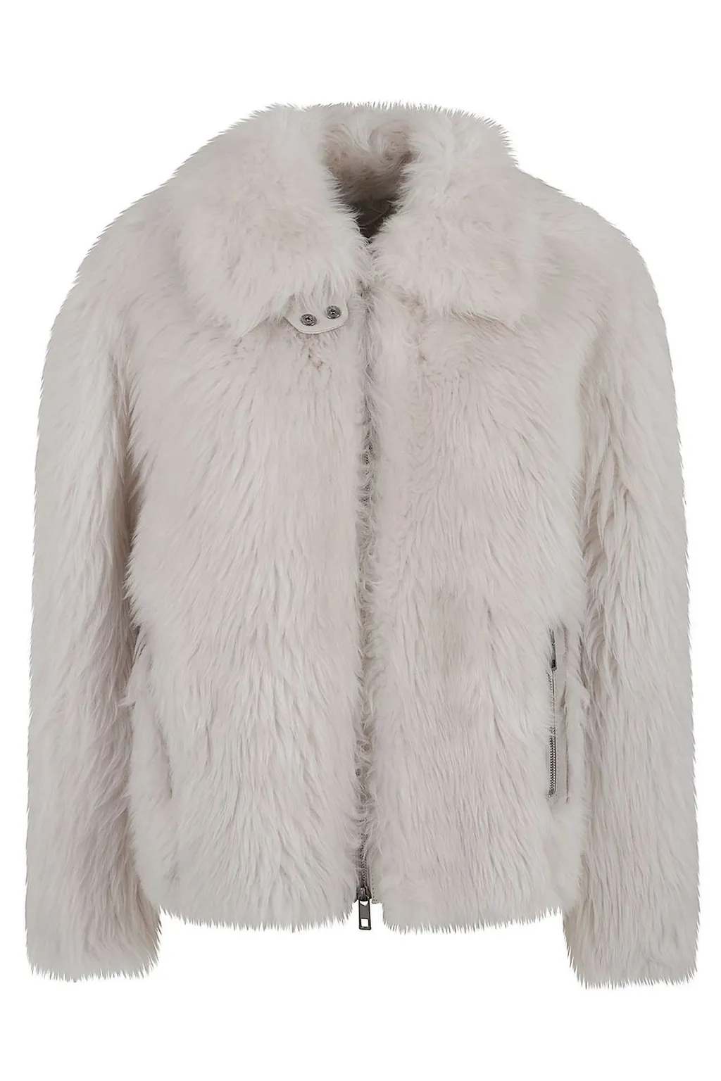 Faux Fur Zip Jacket