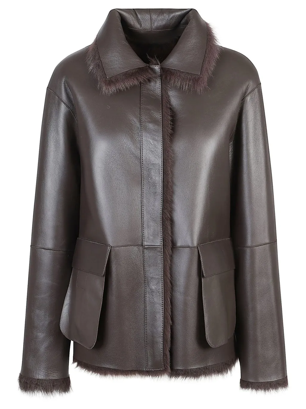 Reversible Shearling Coat
