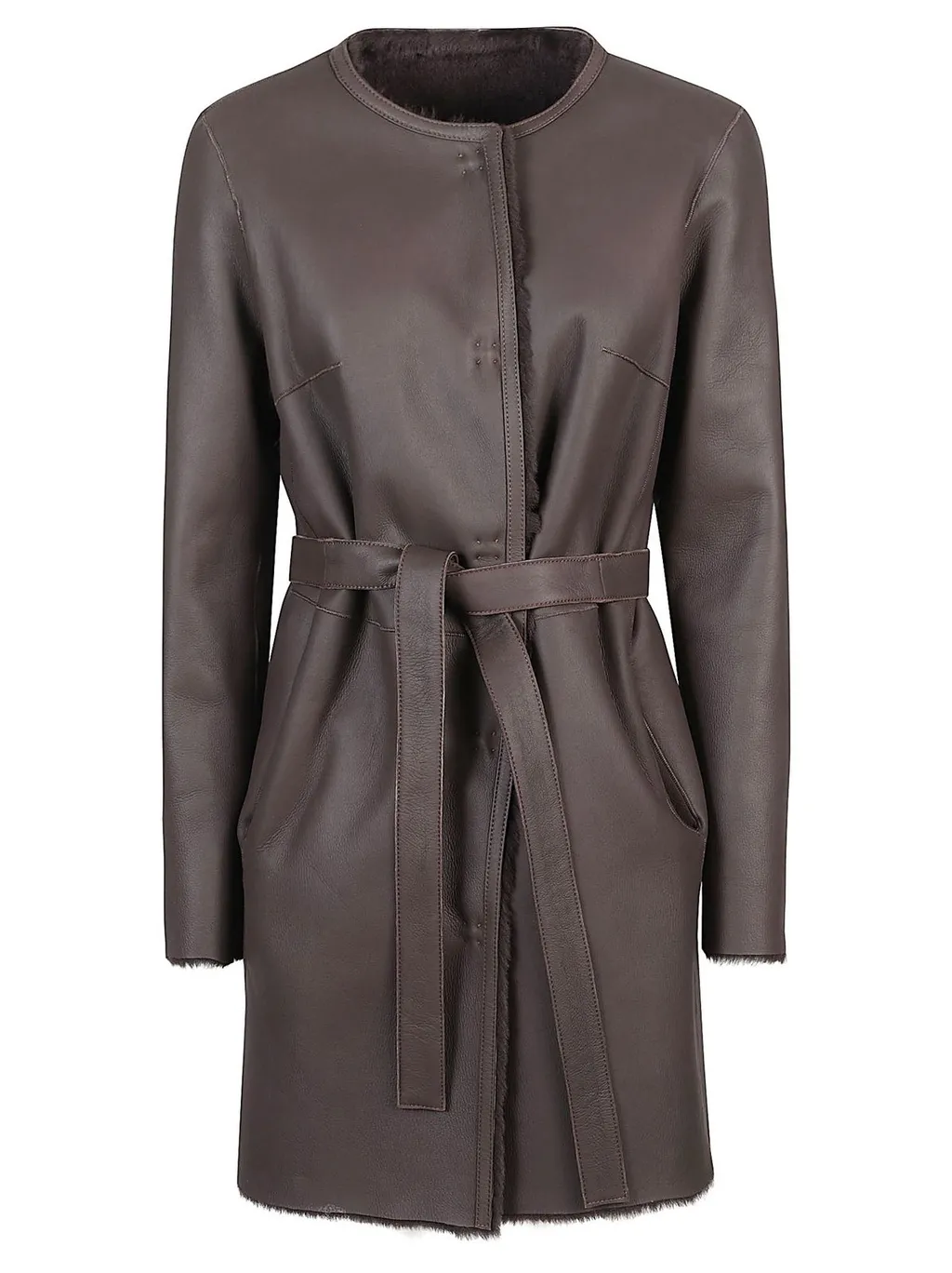 Reversible Shearling Coat