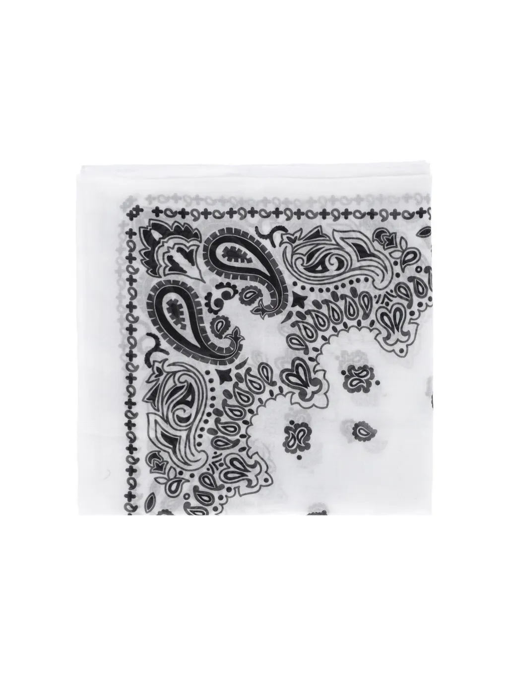 Graphic Printed Square Scarf
