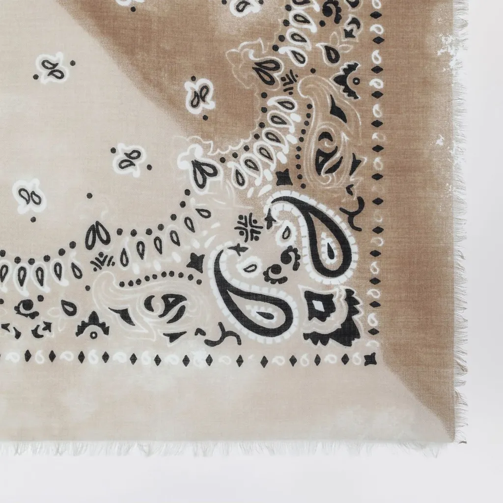 Paisley Wool Scarf