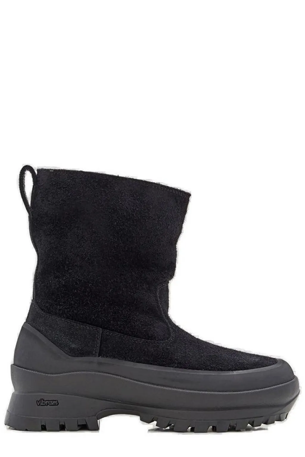 Logo Embossed Ankle Boots