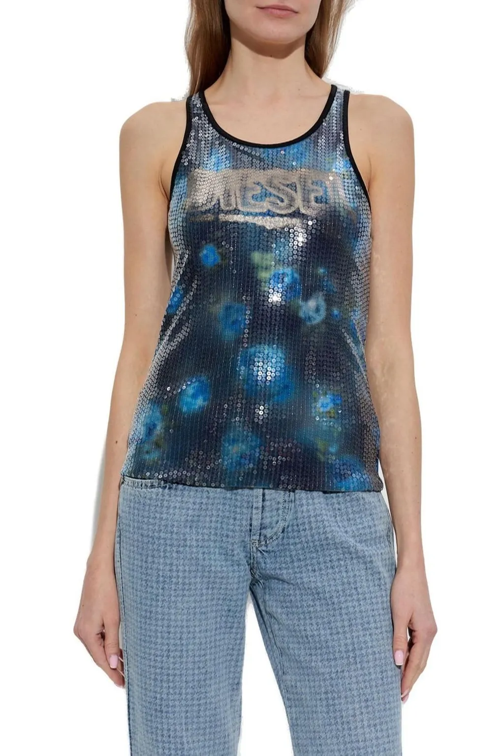 T-Unky Floral Print Jersey Top