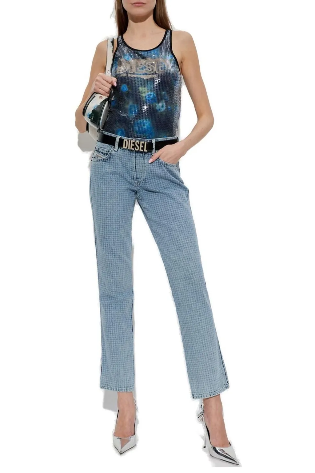 T-Unky Floral Print Jersey Top