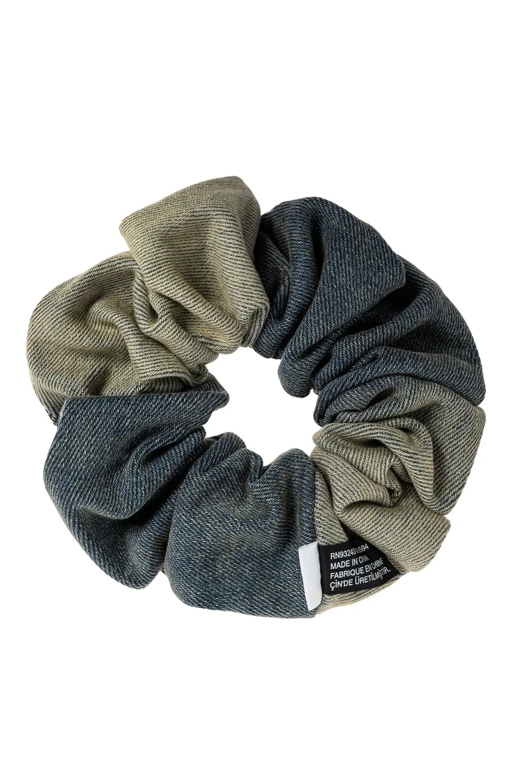 Logo Plaque Hair Scrunchie