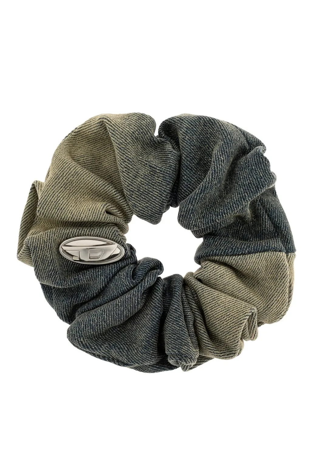Logo Plaque Hair Scrunchie