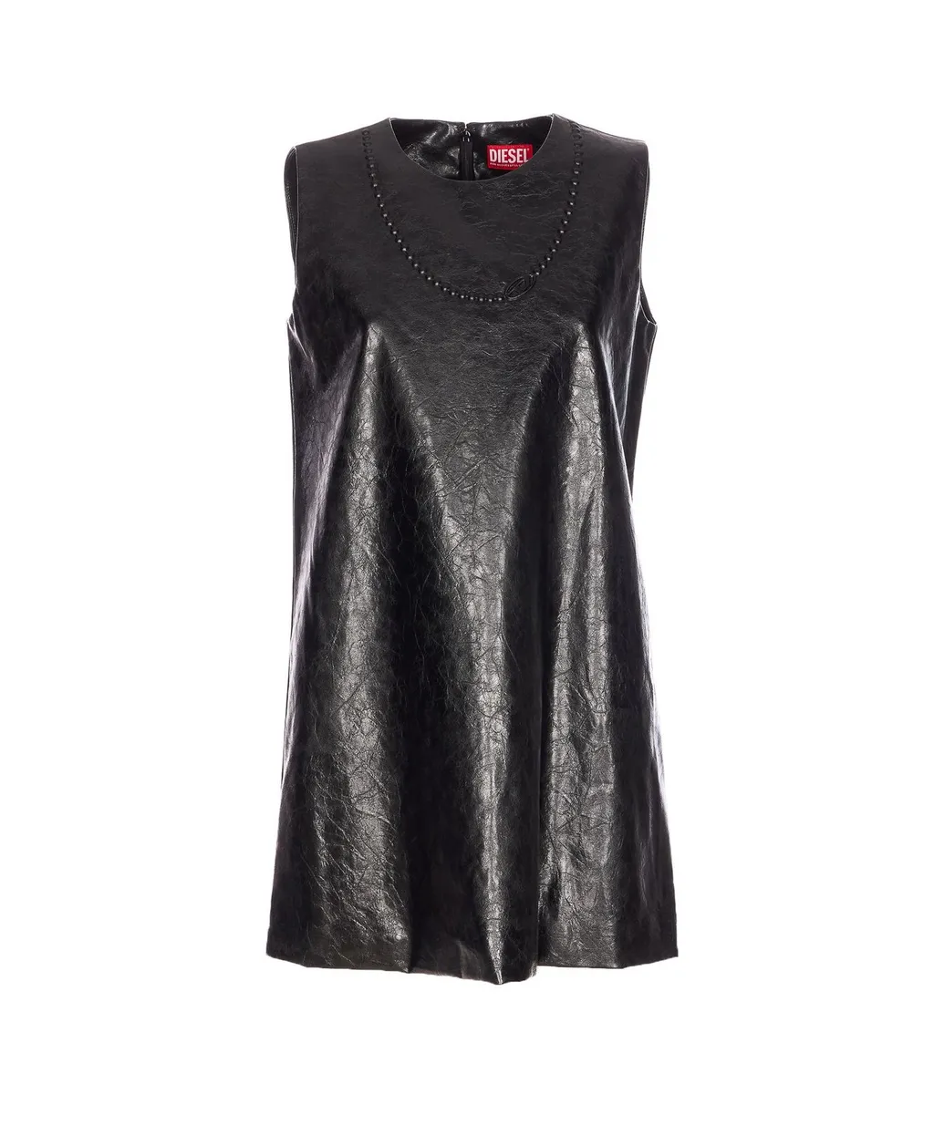 Coated Mini Dress