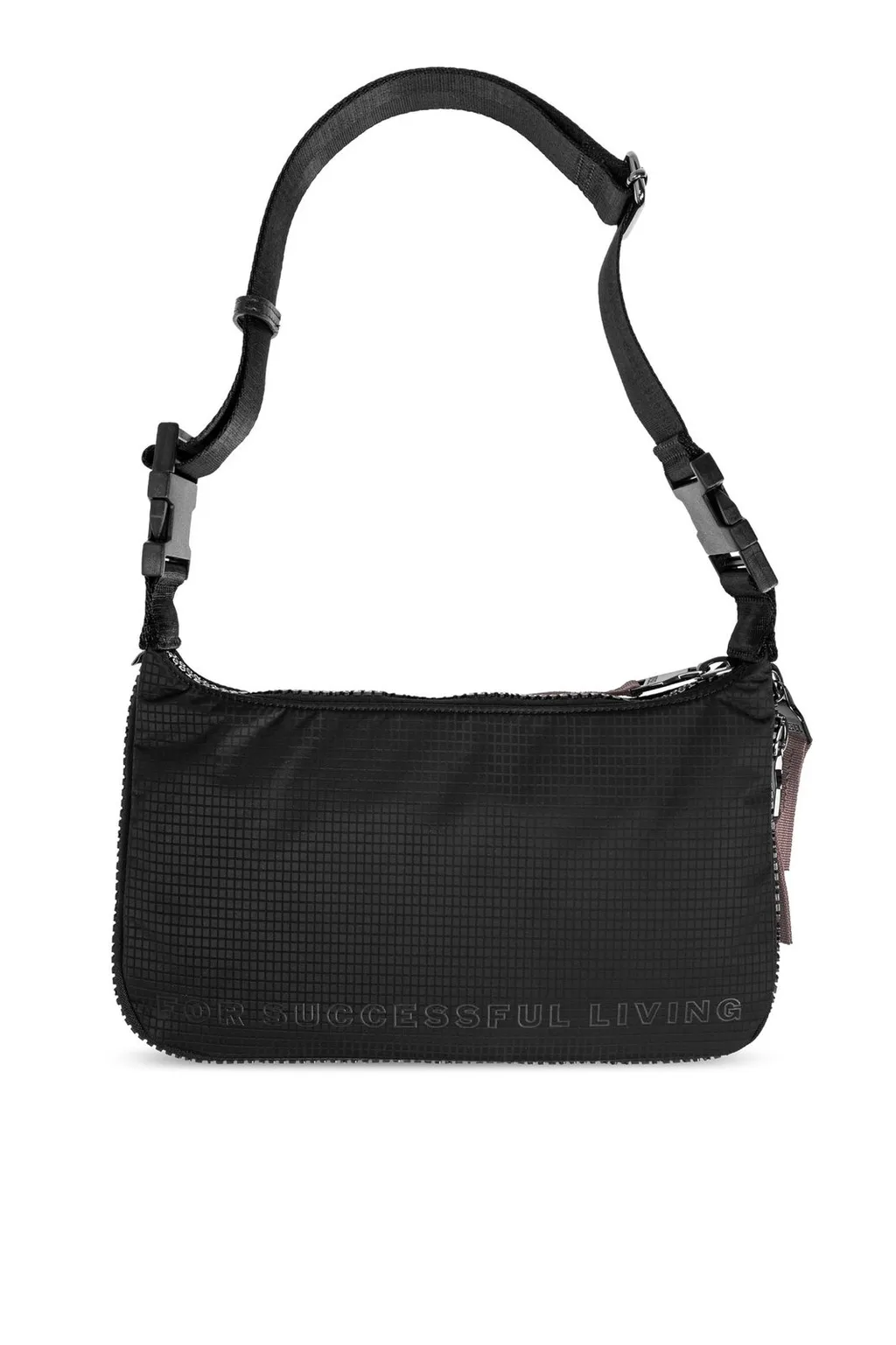 Zip-D-Zip-D Logo Printed Shoulder Bag