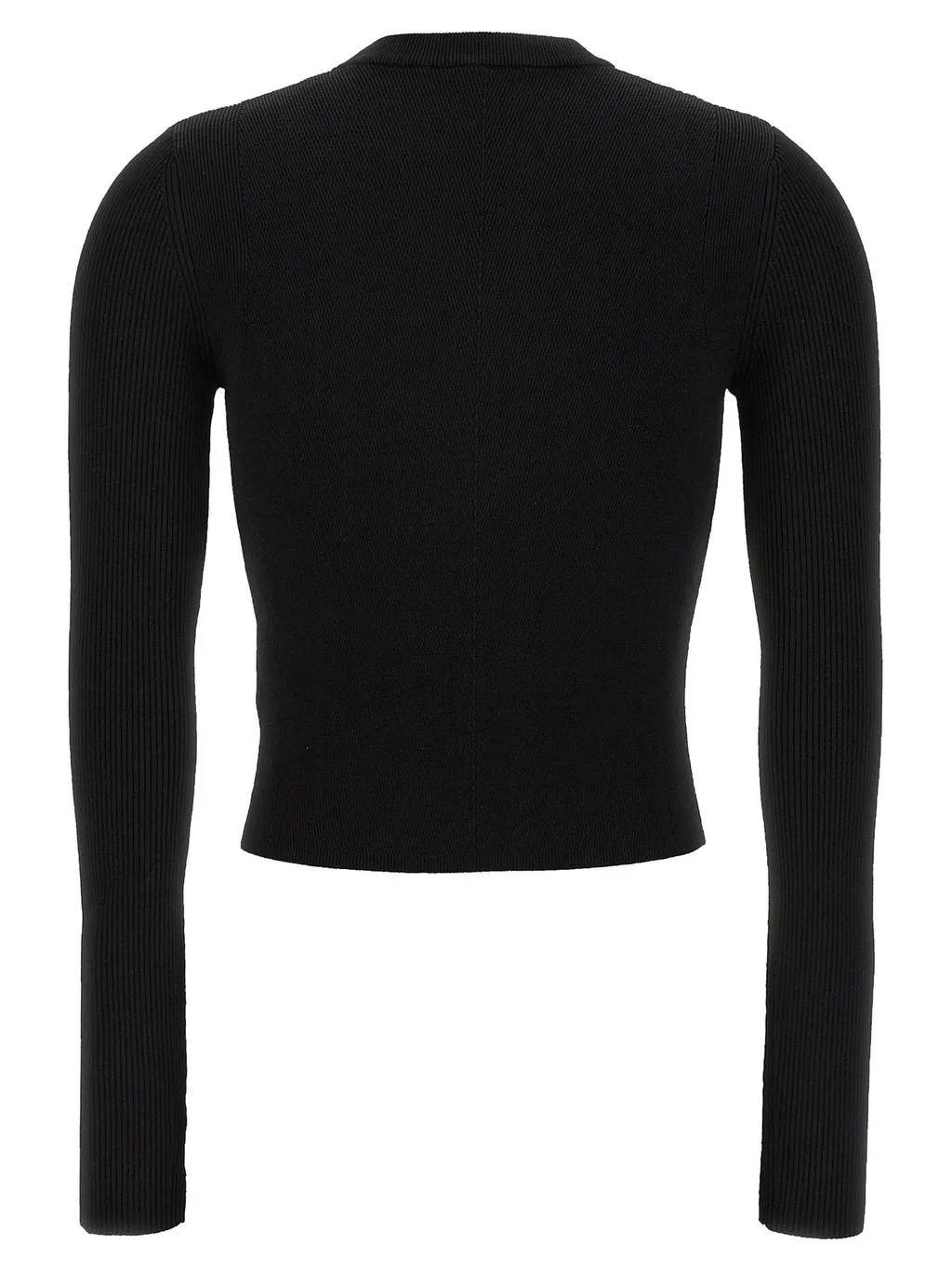 M-Valari Oval D Ribbed-Knit Top