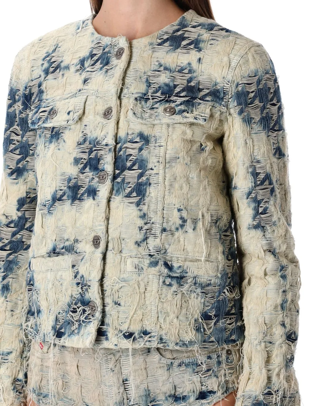 De-Grafy-Fsh Distressed Jacket