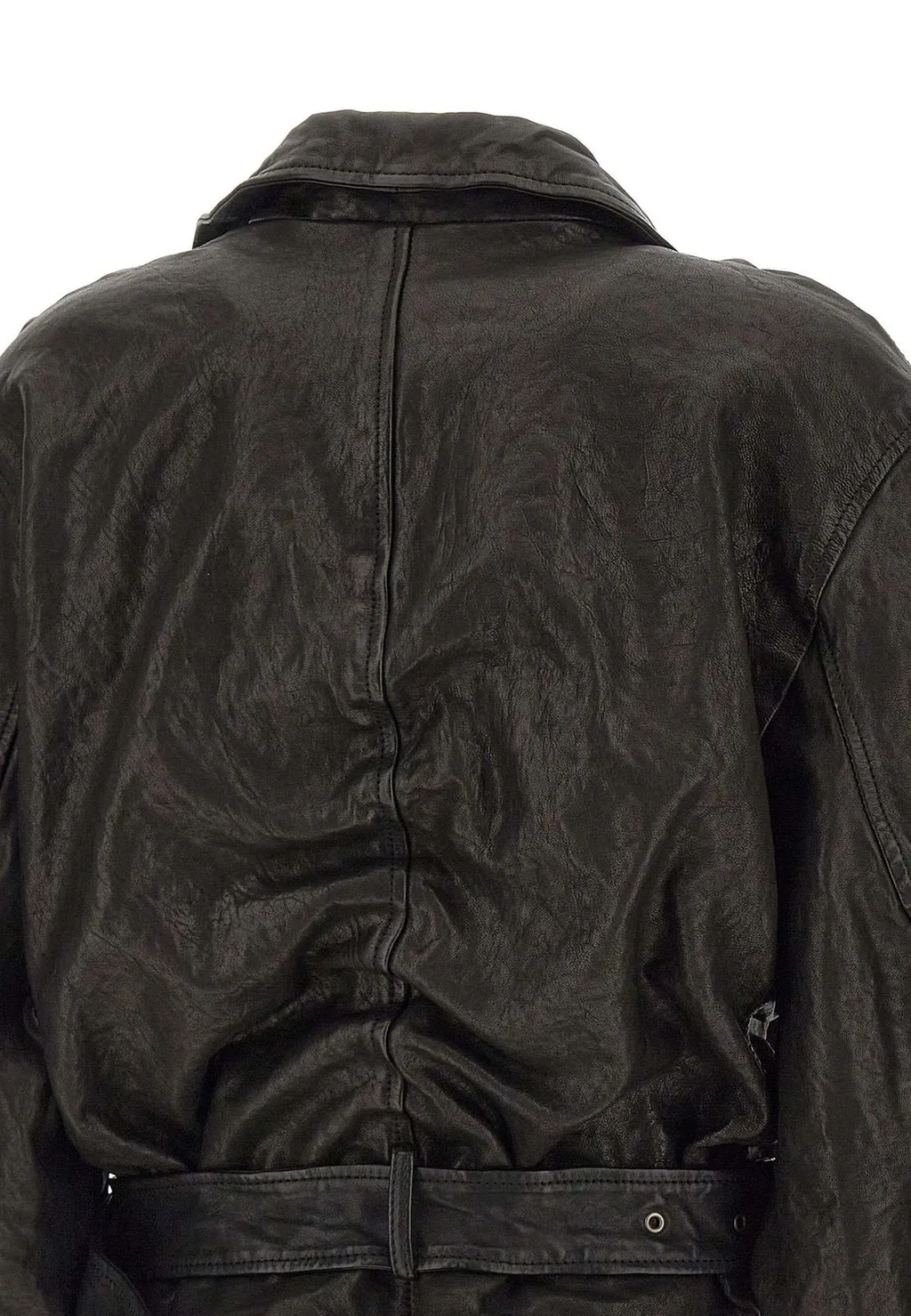 Zip-Up Belted Jacket