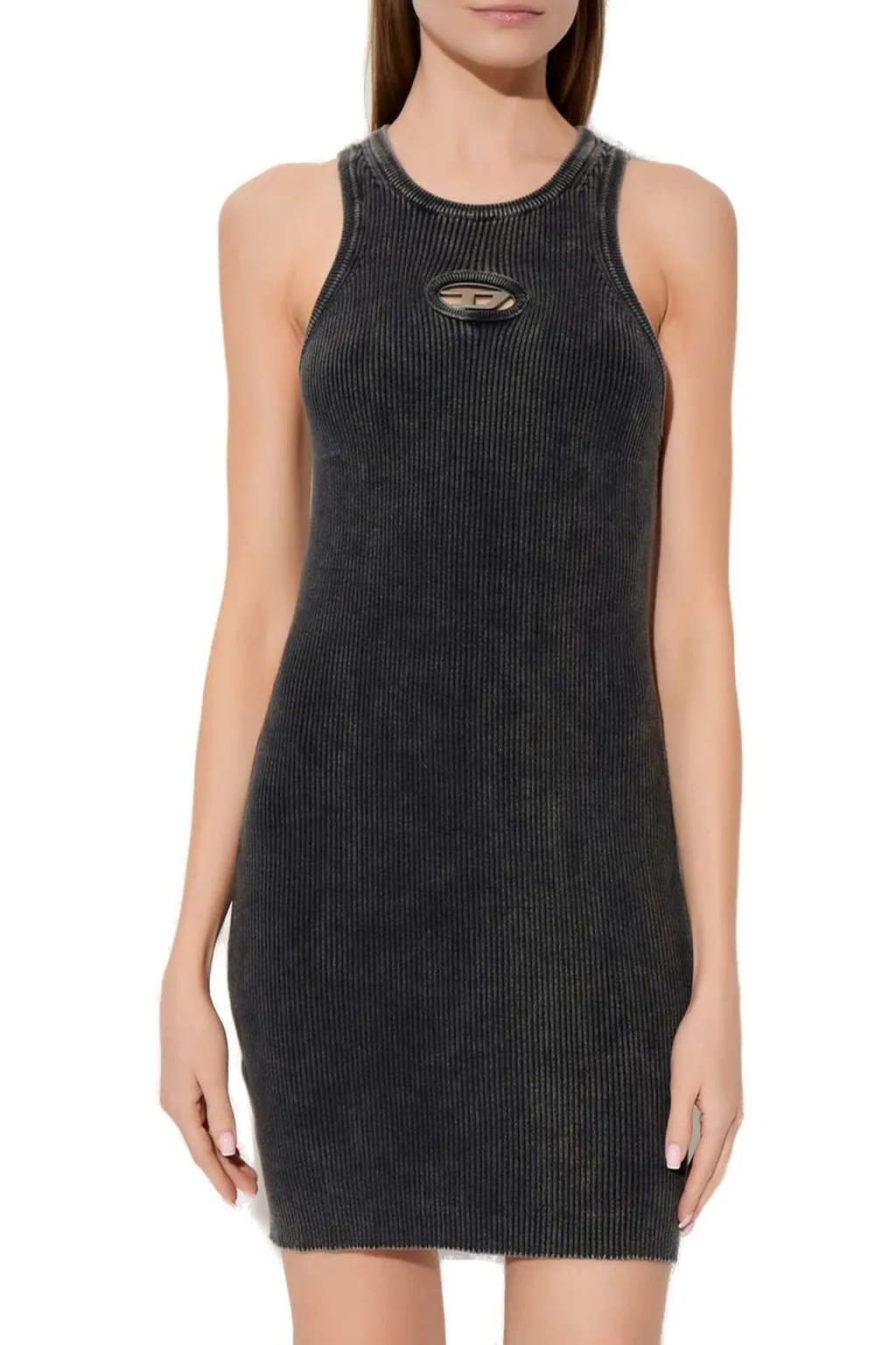 M-Anchorage-Sl Oval D Logo Mini Dress