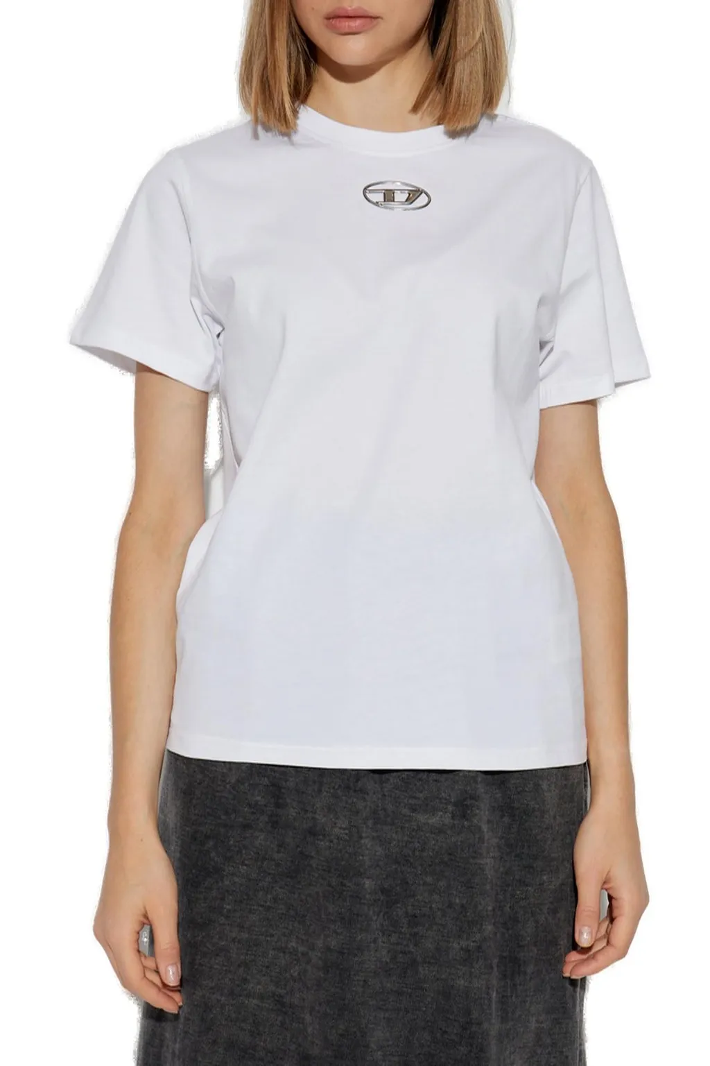 Oval D-Logo Crewneck T-Shirt