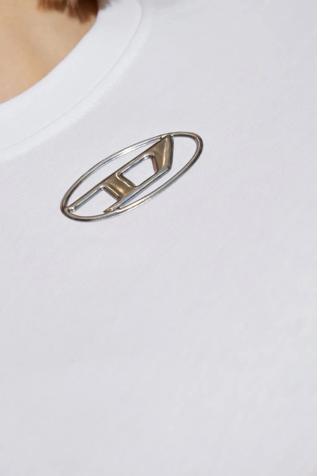 Oval D-Logo Crewneck T-Shirt