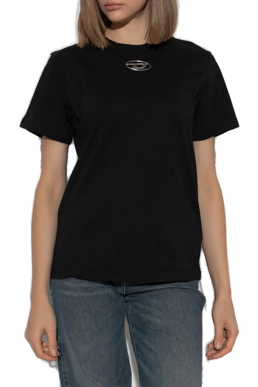Oval D-Logo Crewneck T-Shirt