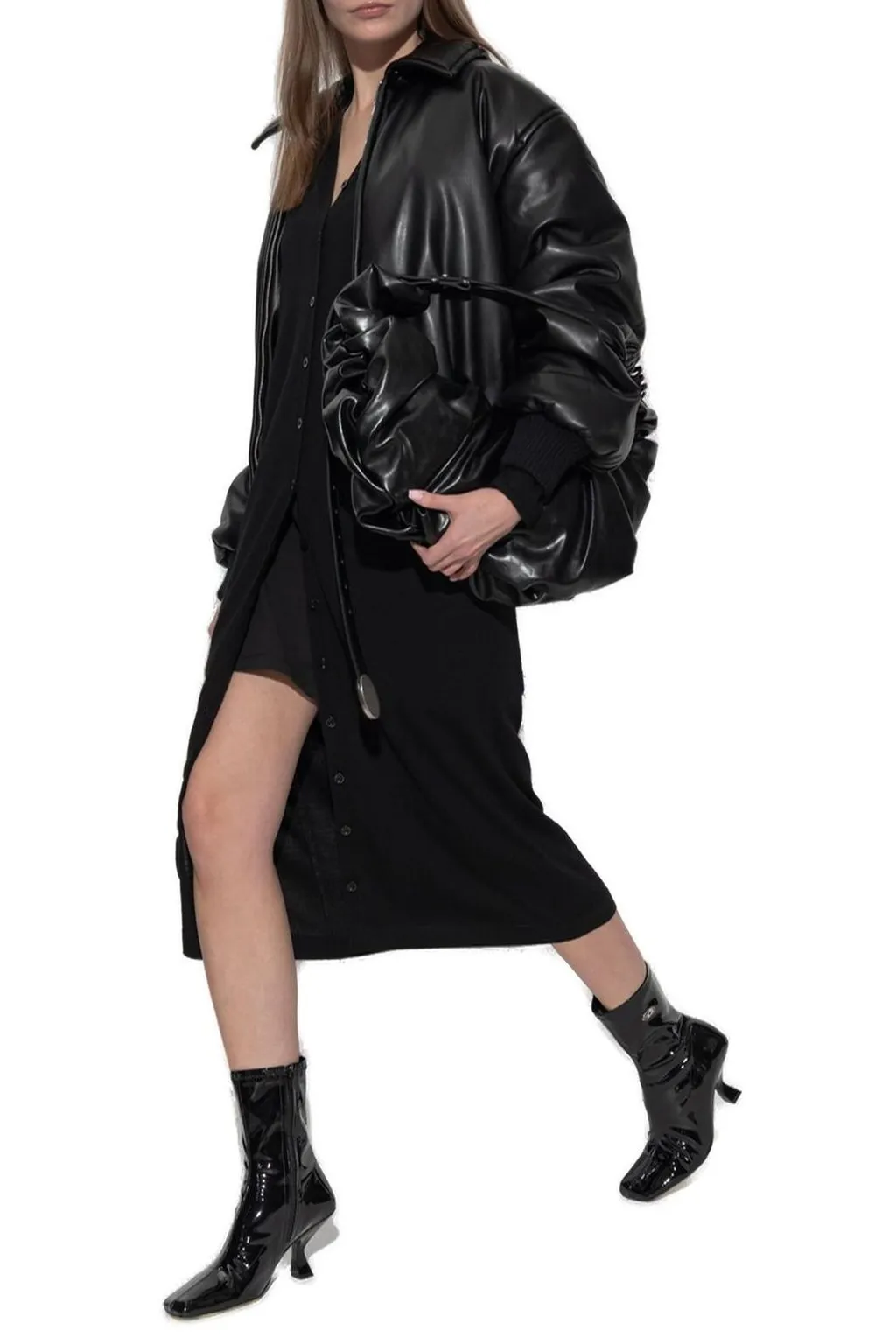 M-Alinesa Long Sleeve Dress