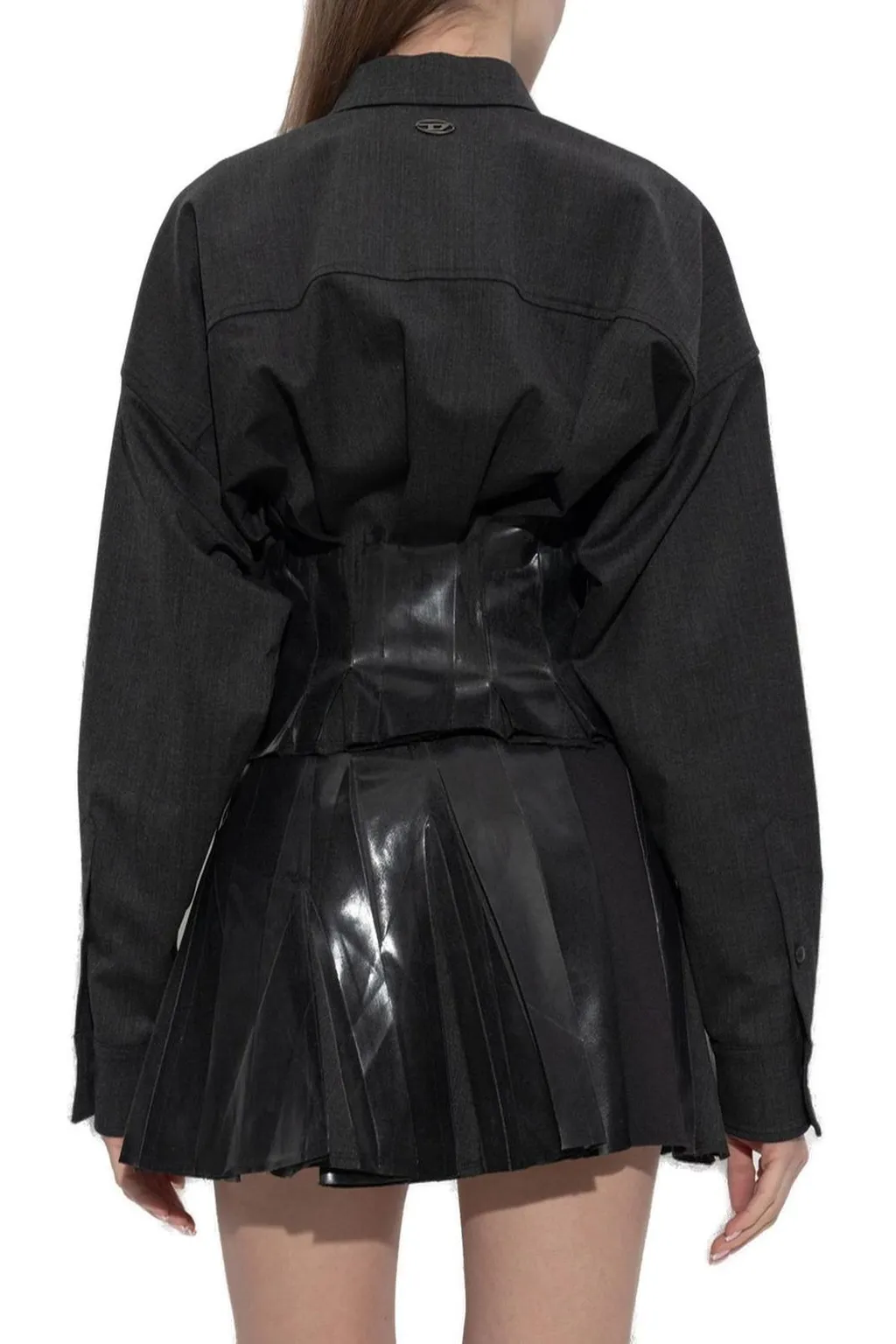 Zip-Up Panelled Jacket