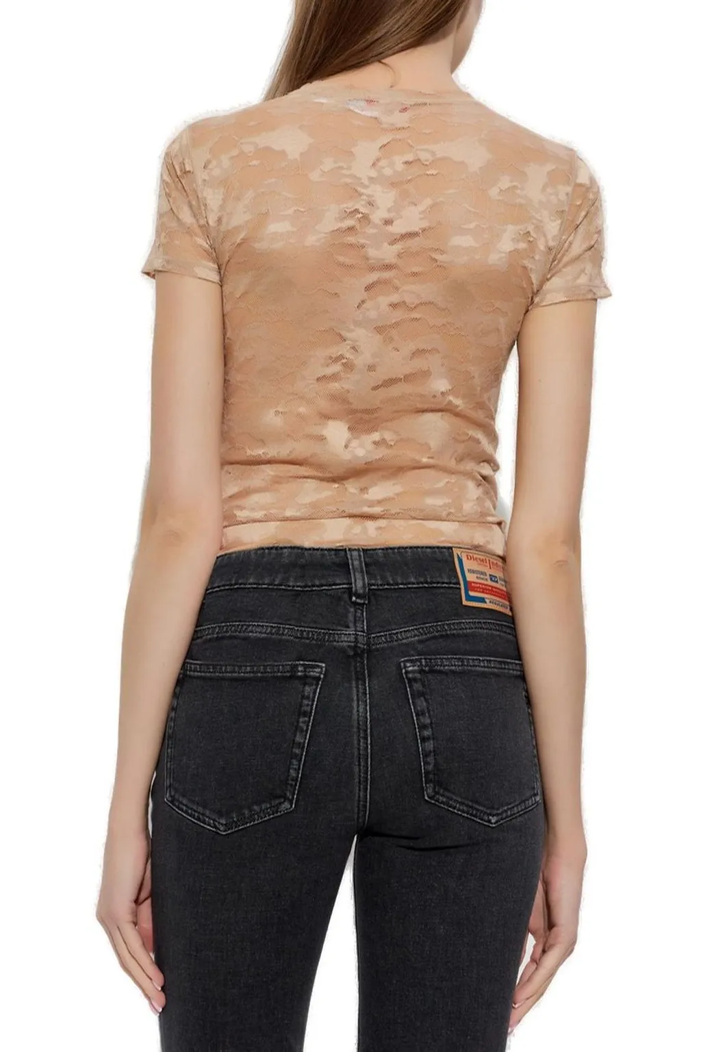 Kasia-Utlt Short Sleeved Lace Top