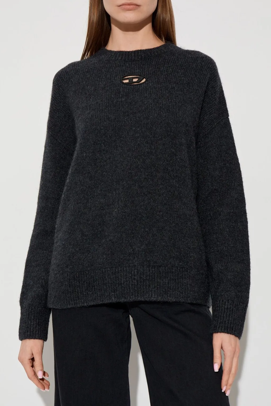 M-Areeta Oval D Logo Knitted Jumper