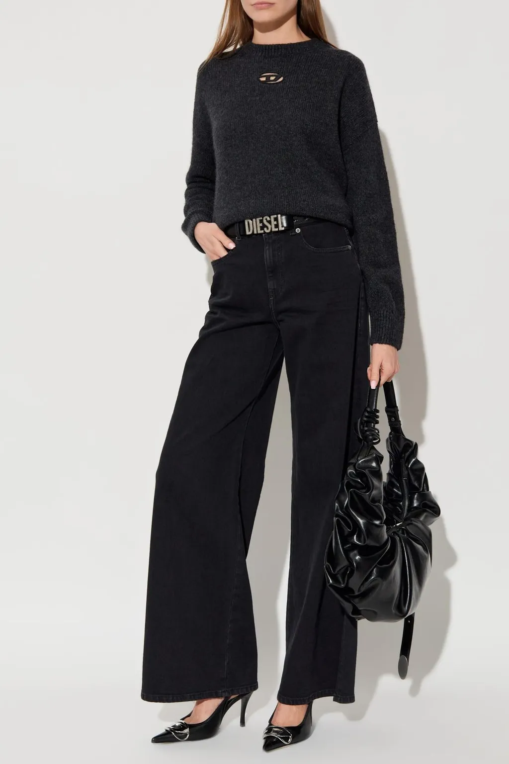 M-Areeta Oval D Logo Knitted Jumper