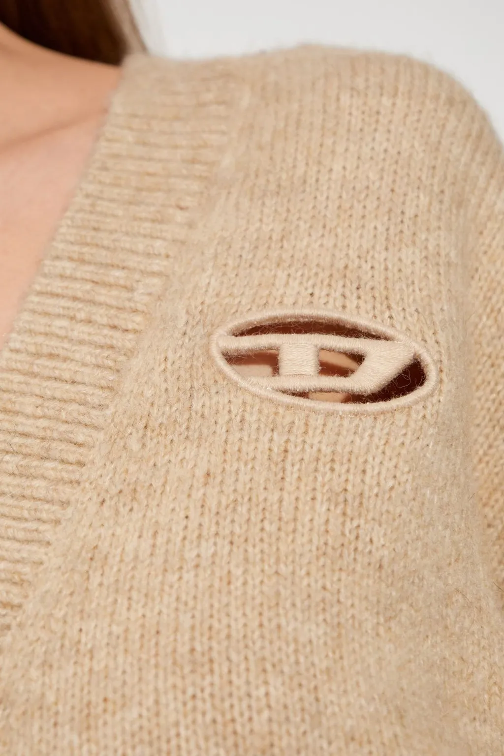 M-Areela Oval D Logo Cardigan