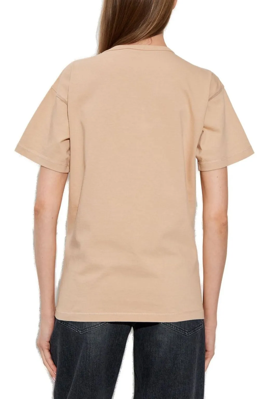 T-Normy-Od-S1 Metallic Oval D T-Shirt