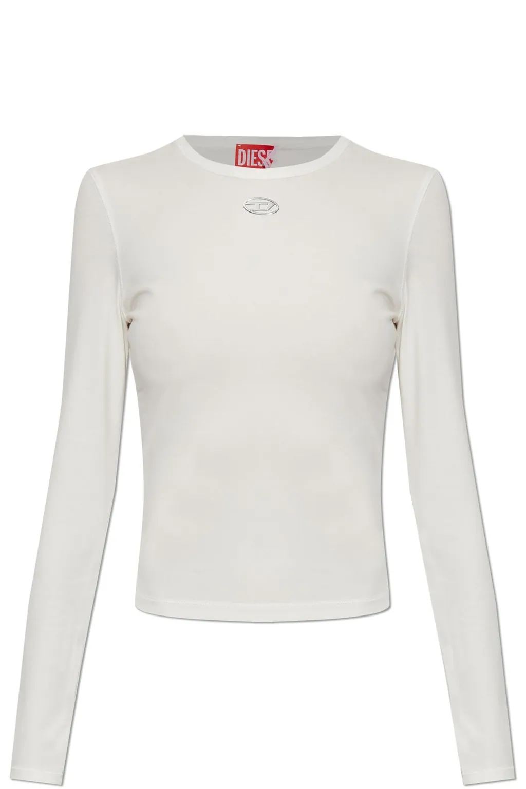 T-Uncutieslong-Ls-Od Oval D Logo T-Shirt