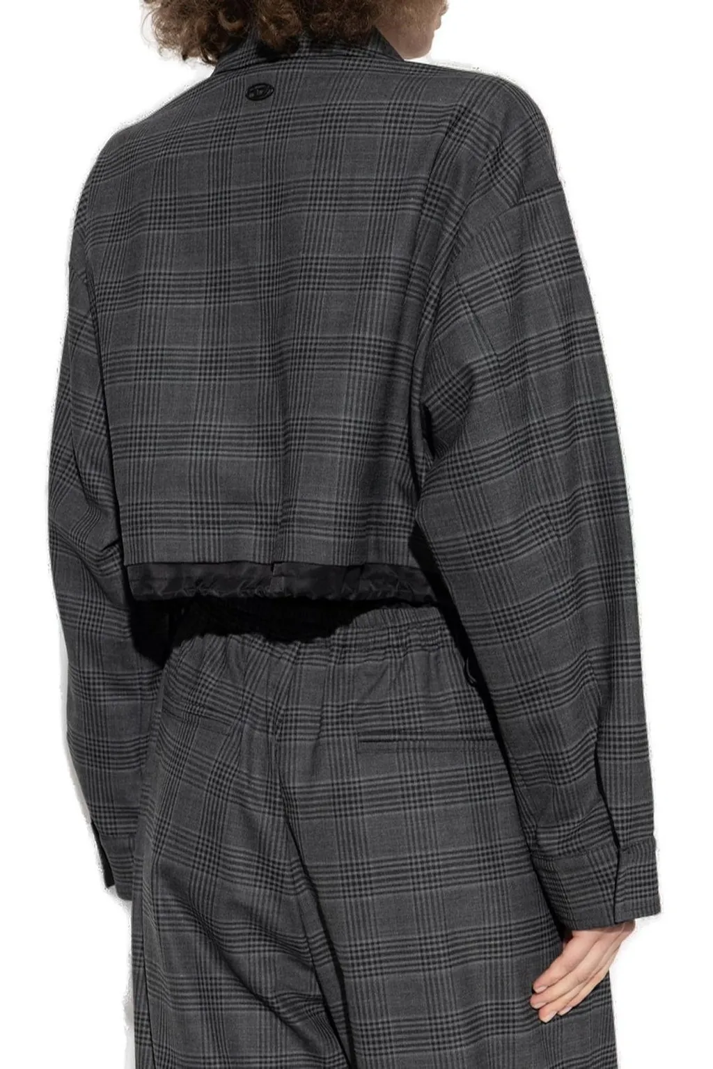 J-Ting-Fem Cropped Coach Jacket
