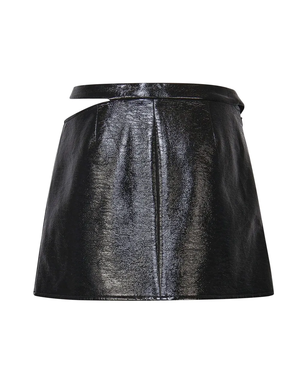 Vinyl Mini Skirt