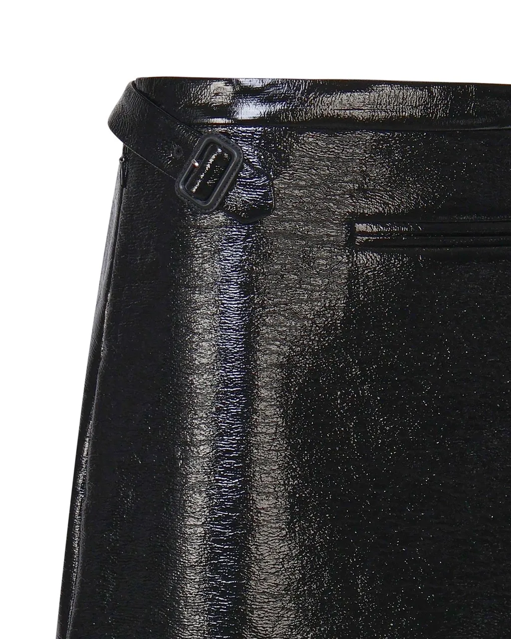 Vinyl Mini Skirt