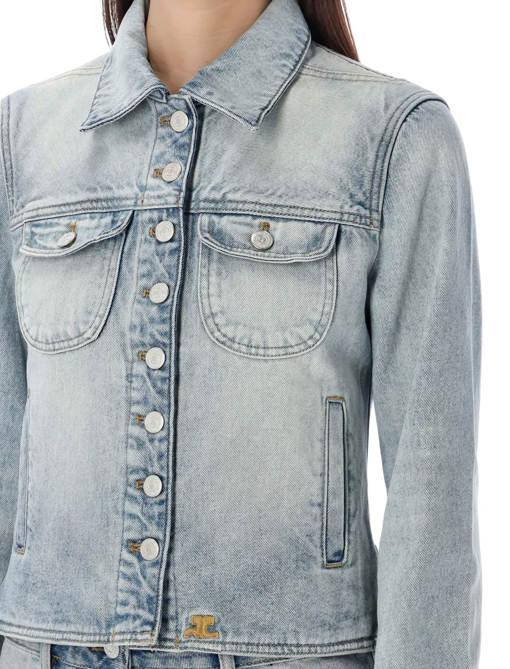 Multiflex Denim Trucker Jacket