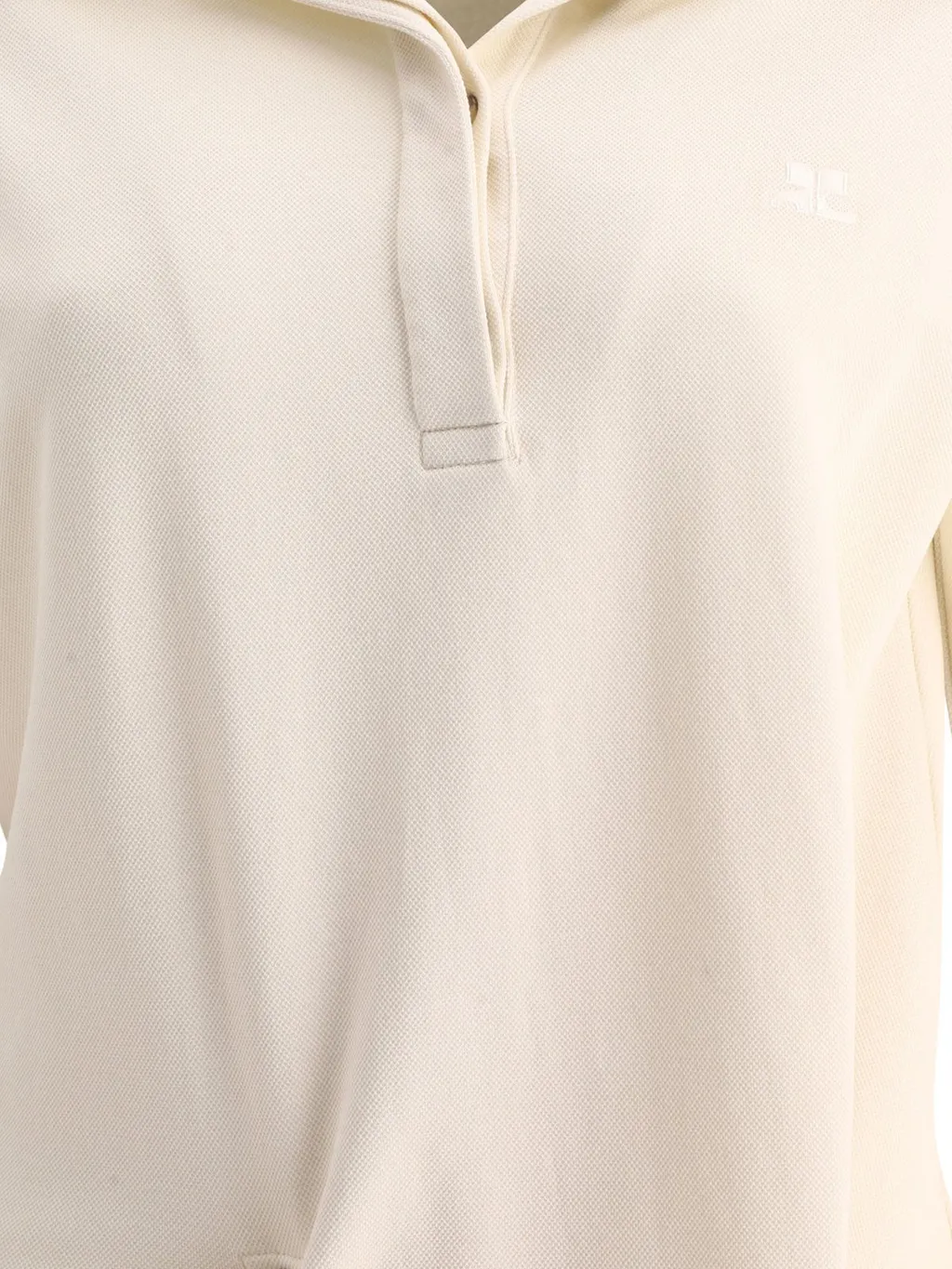 Twist Long-Sleeved Polo Dress