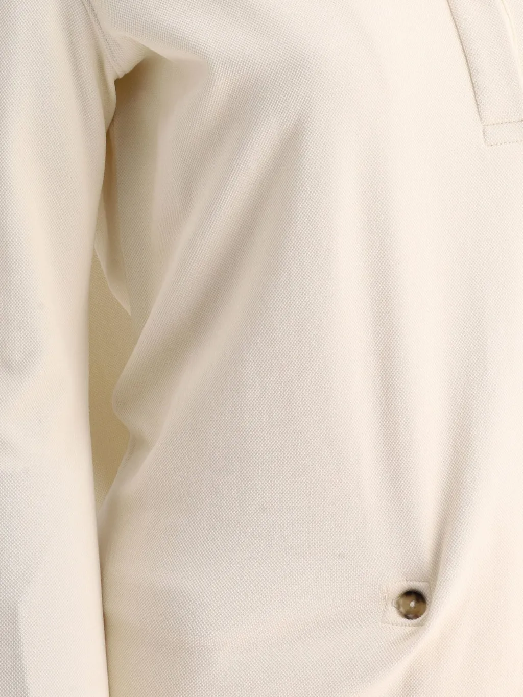 Twist Long-Sleeved Polo Dress