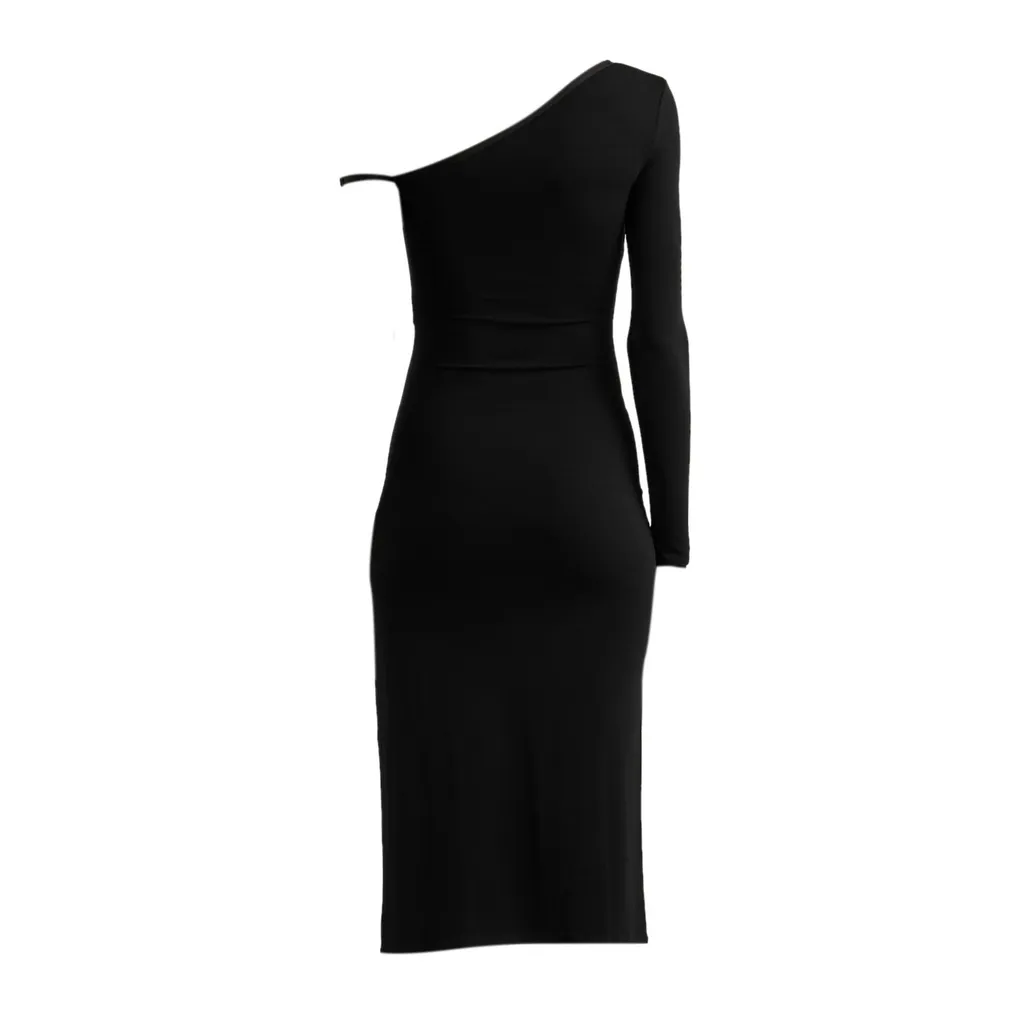 One-Shoulder Long Dress