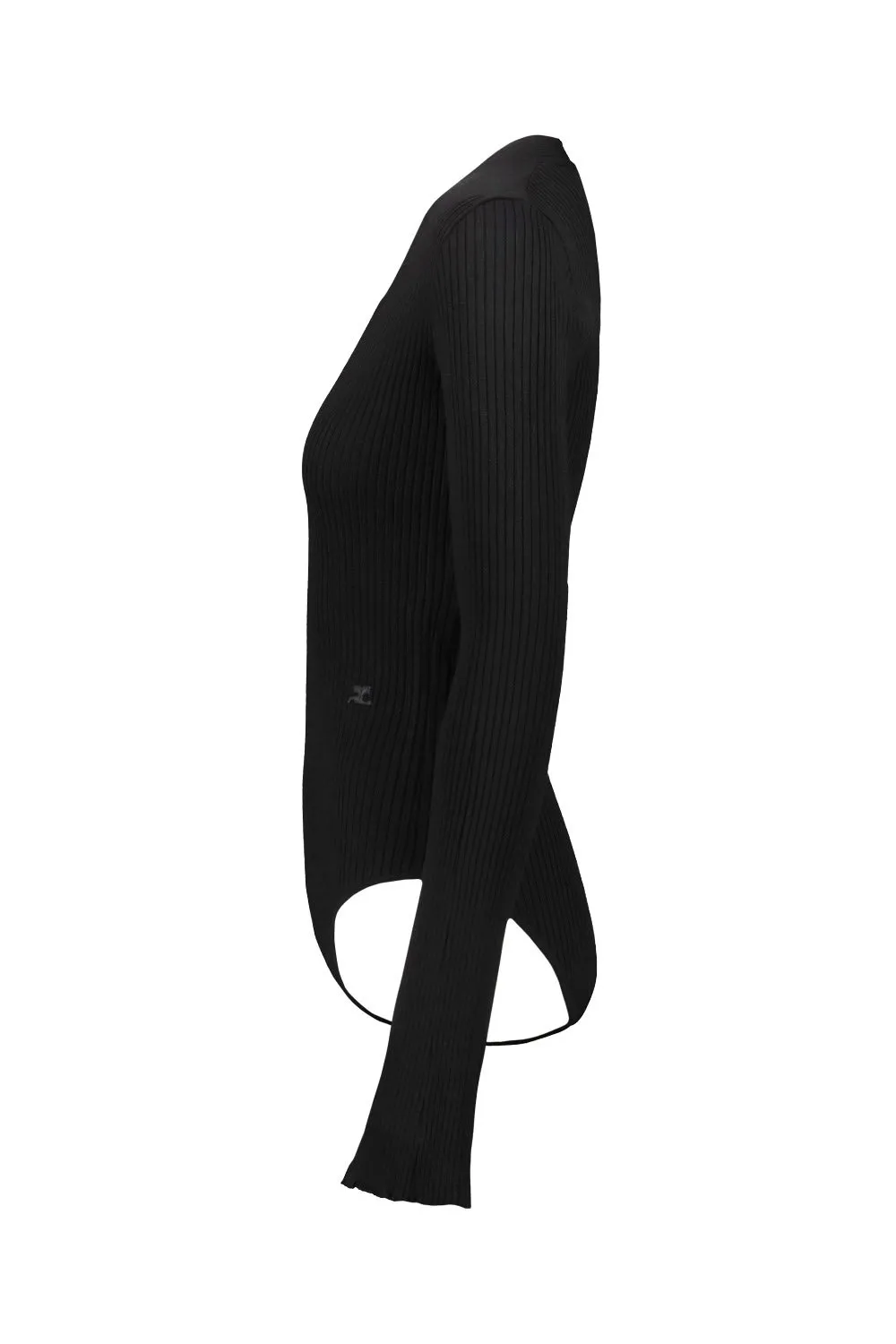 V-Neck Ribbed Bodysuit