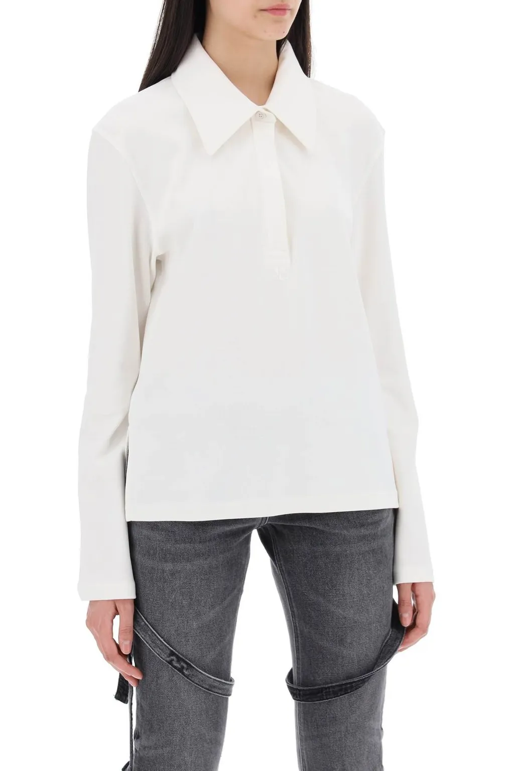 Long Sleeved Polo Shirt