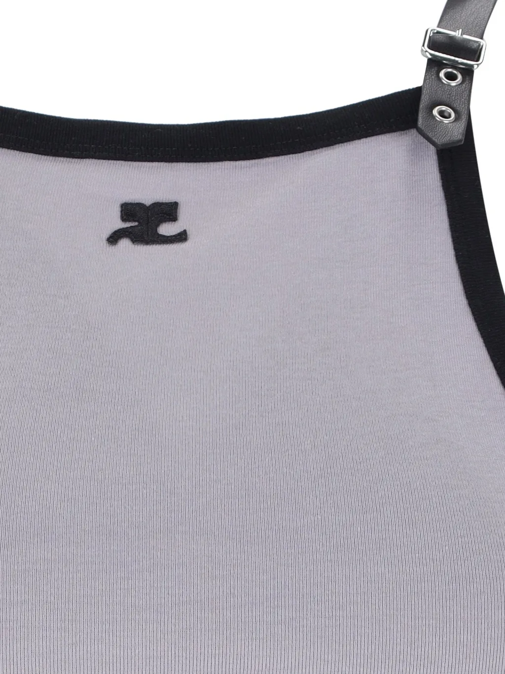 Buckle Contrast Dress