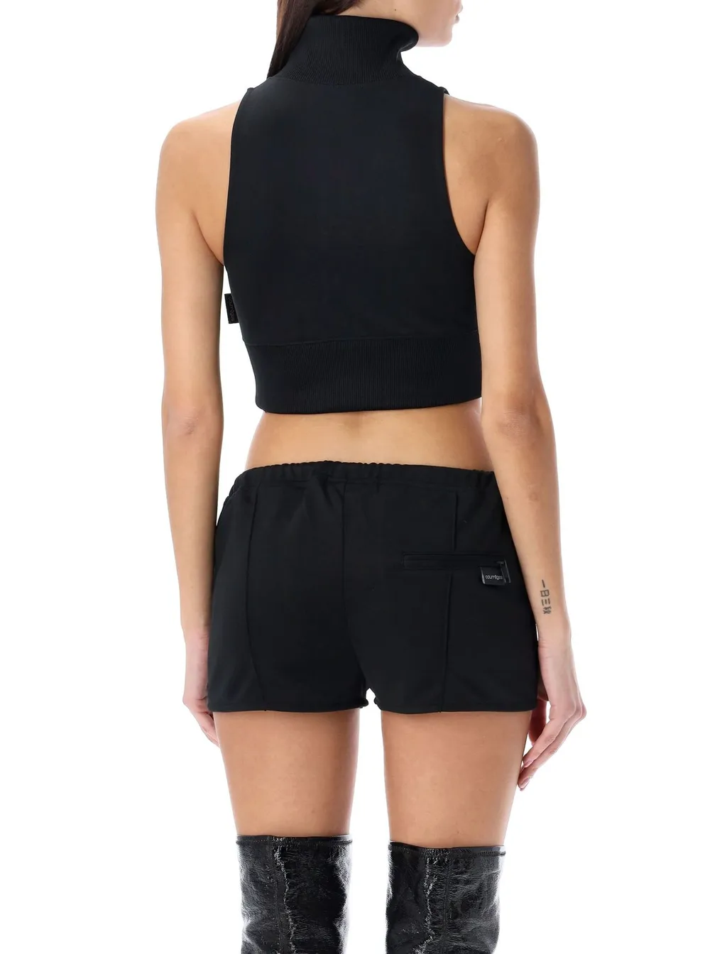 Interlock Tracksuit Cropped Vest
