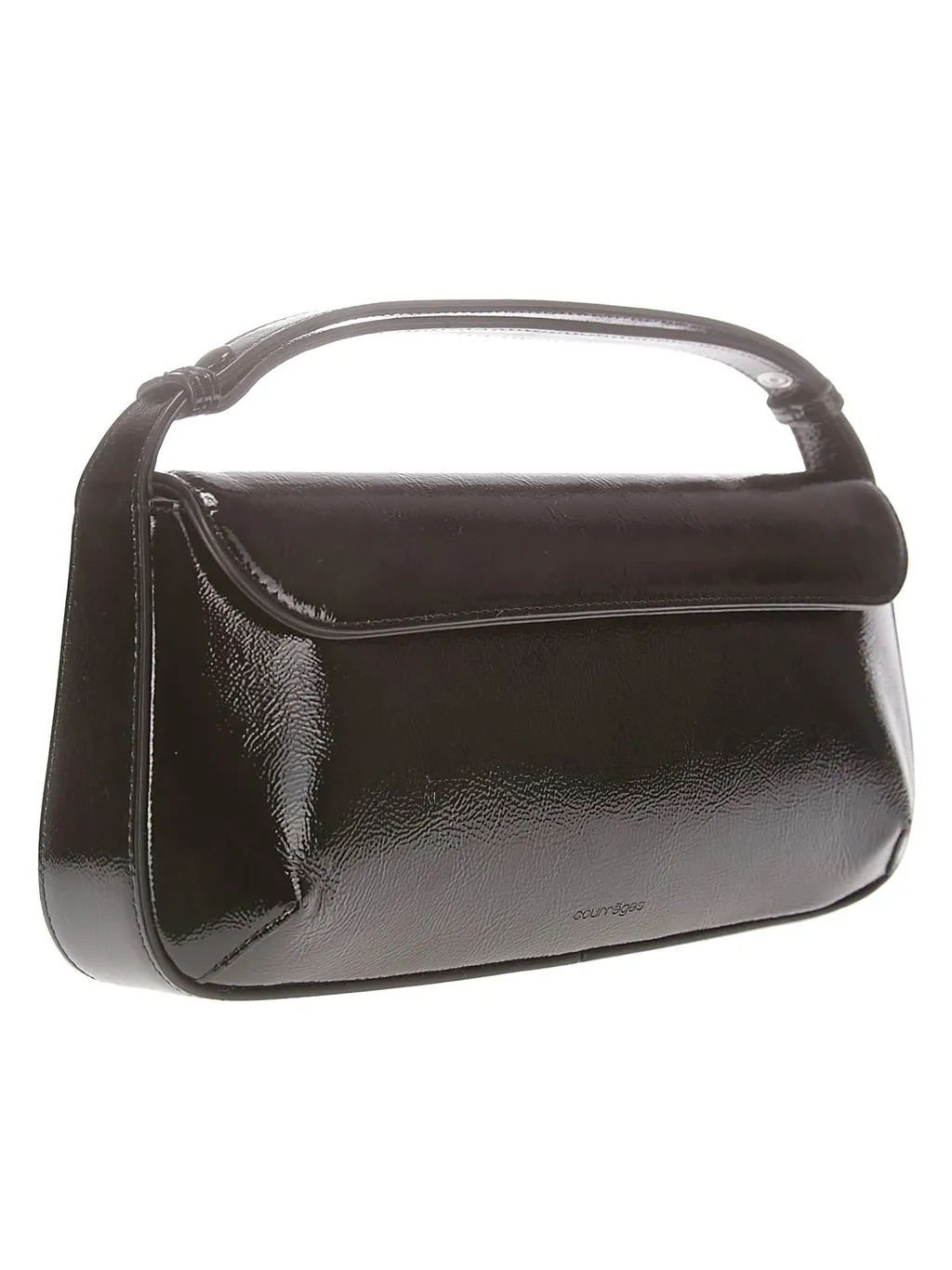 Sleek Foldover Top Tote Bag