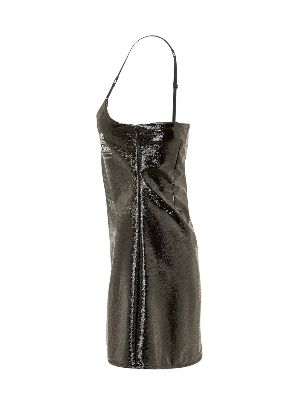Resistance Vinyl Mini Slip Dress