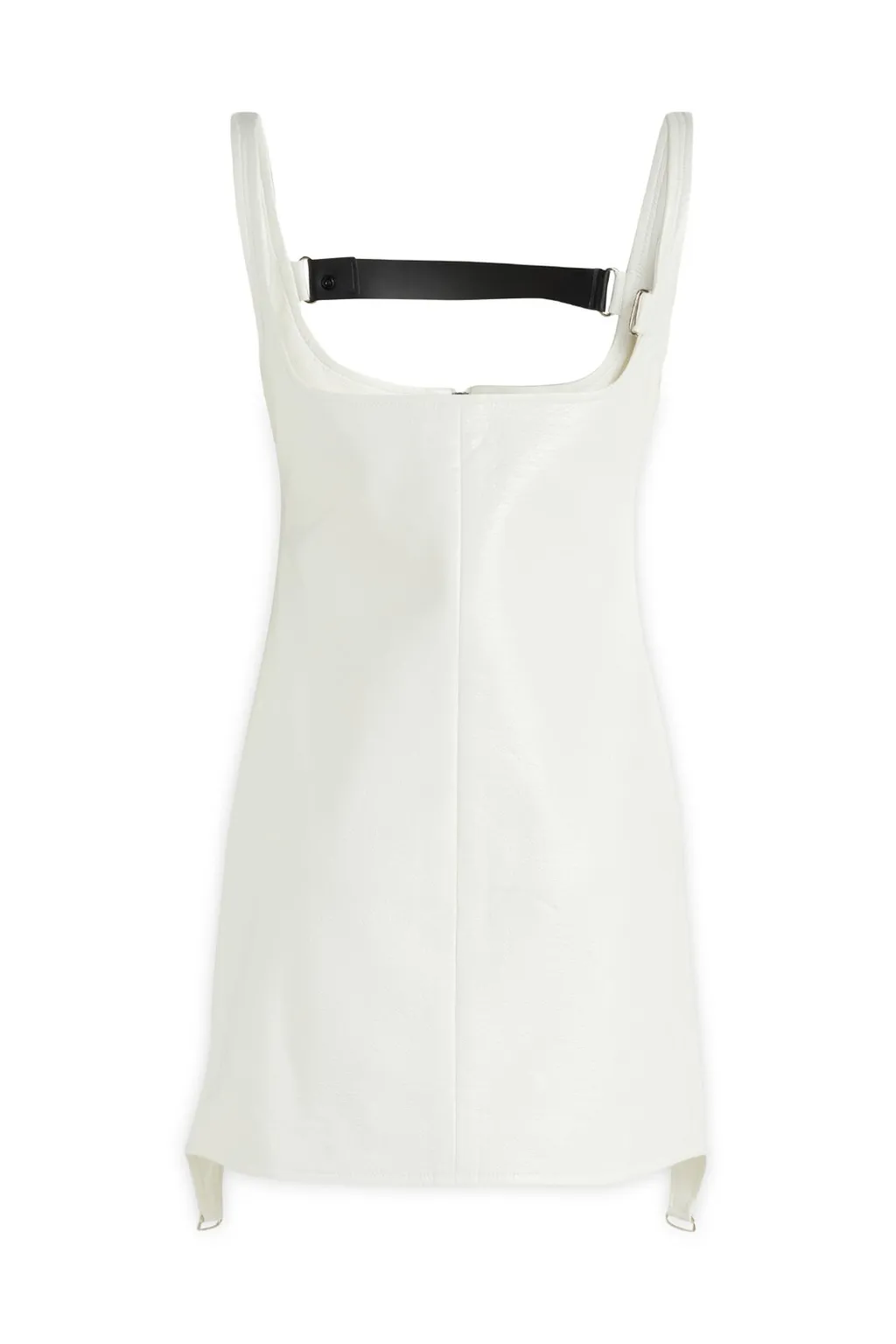 Zip Detailed Sleeveless Dress