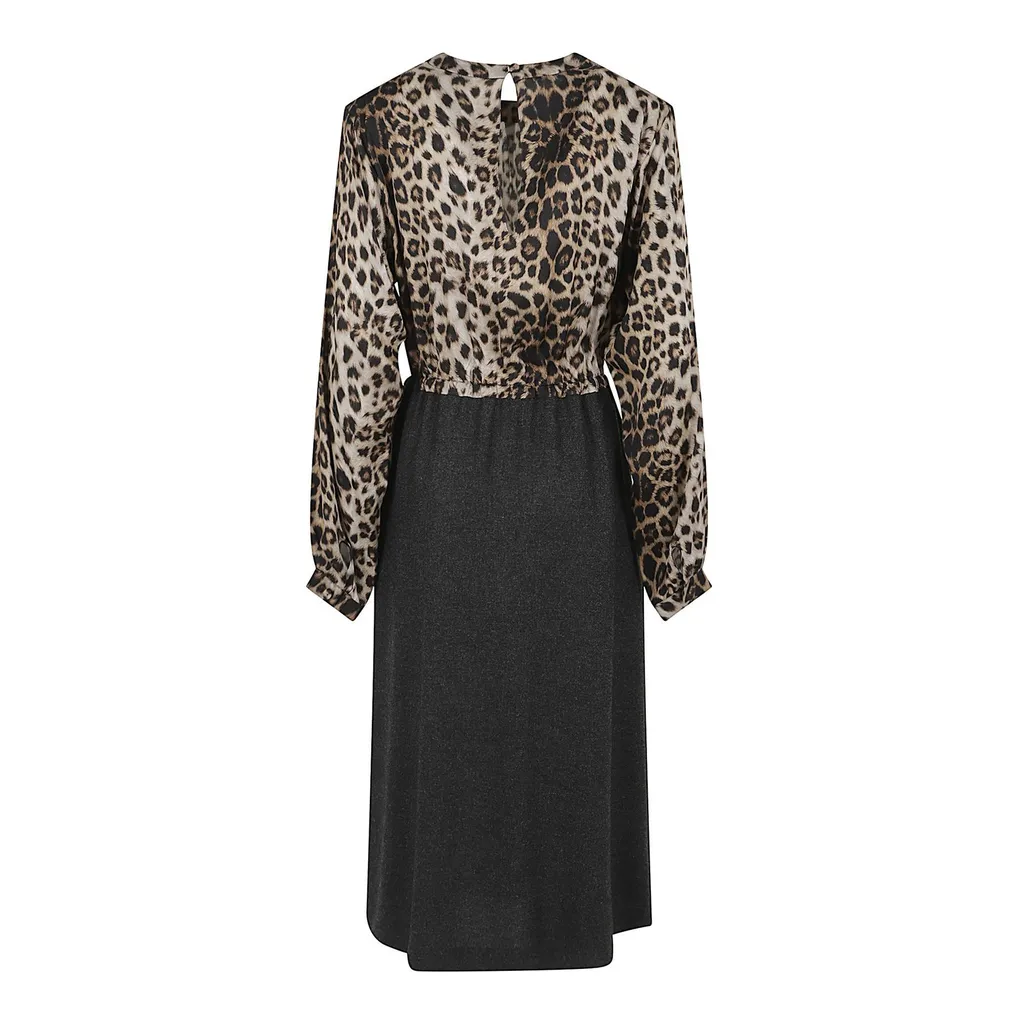 Correr Animal Print Dress